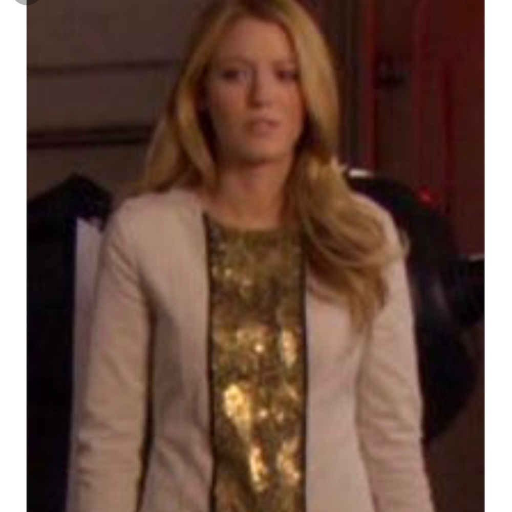 Gryphon Gilded Armour trench coat ASO Gossip Girl
